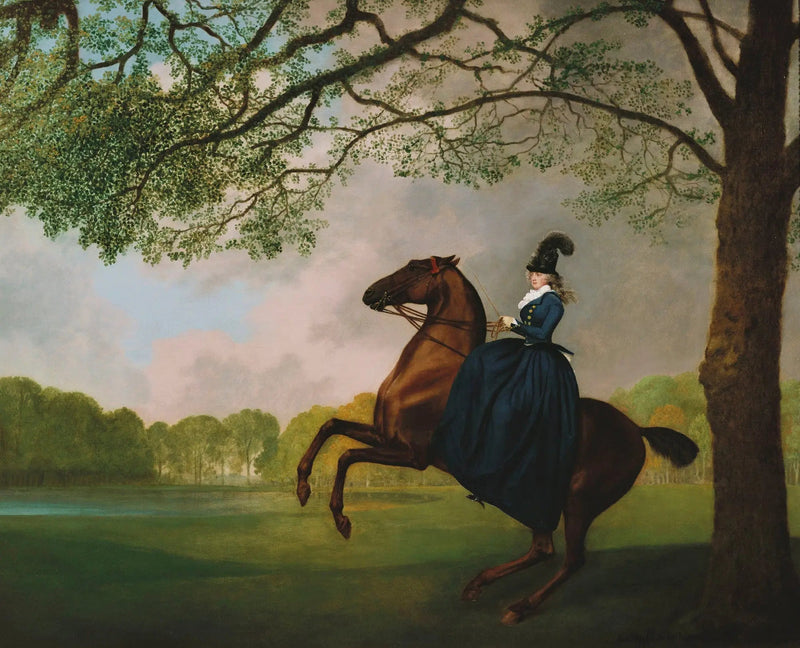 Laetitia, Lady Lade (fallecida en 1825) - George Stubbs