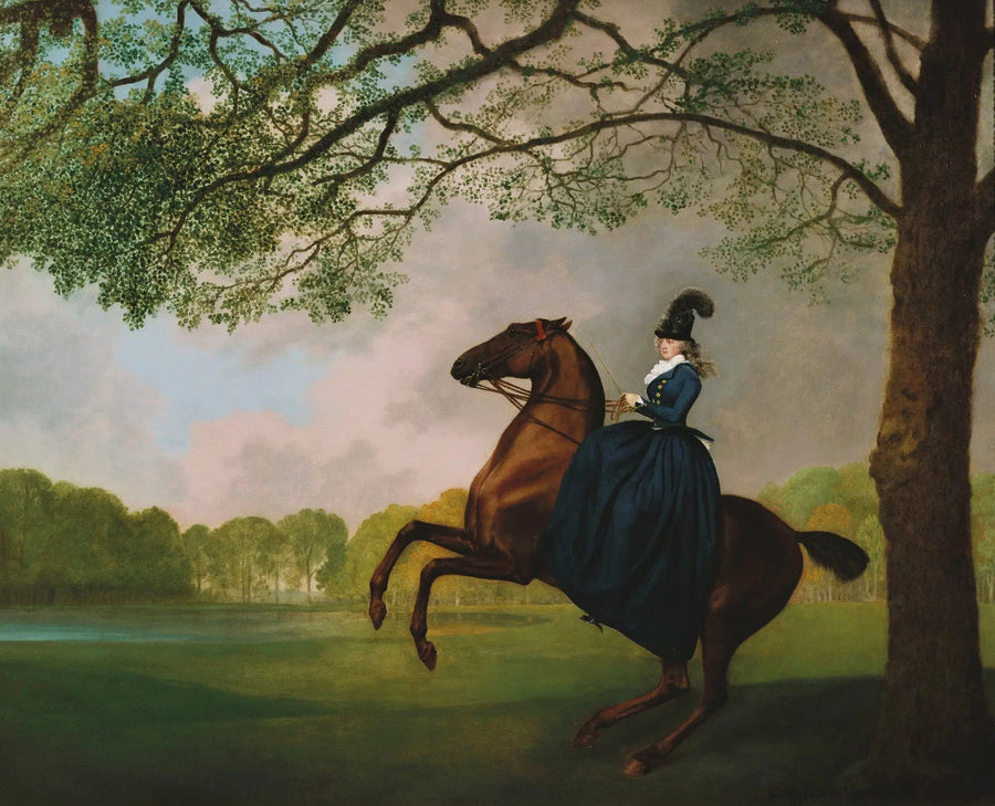 Laetitia, Lady Lade (fallecida en 1825) - George Stubbs
