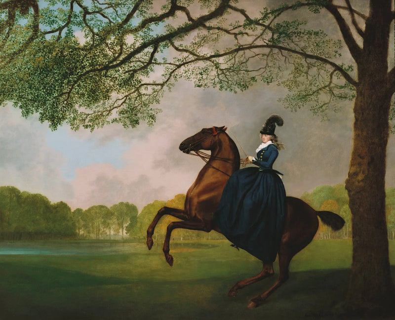 Laetitia, Lady Lade (fallecida en 1825) - George Stubbs