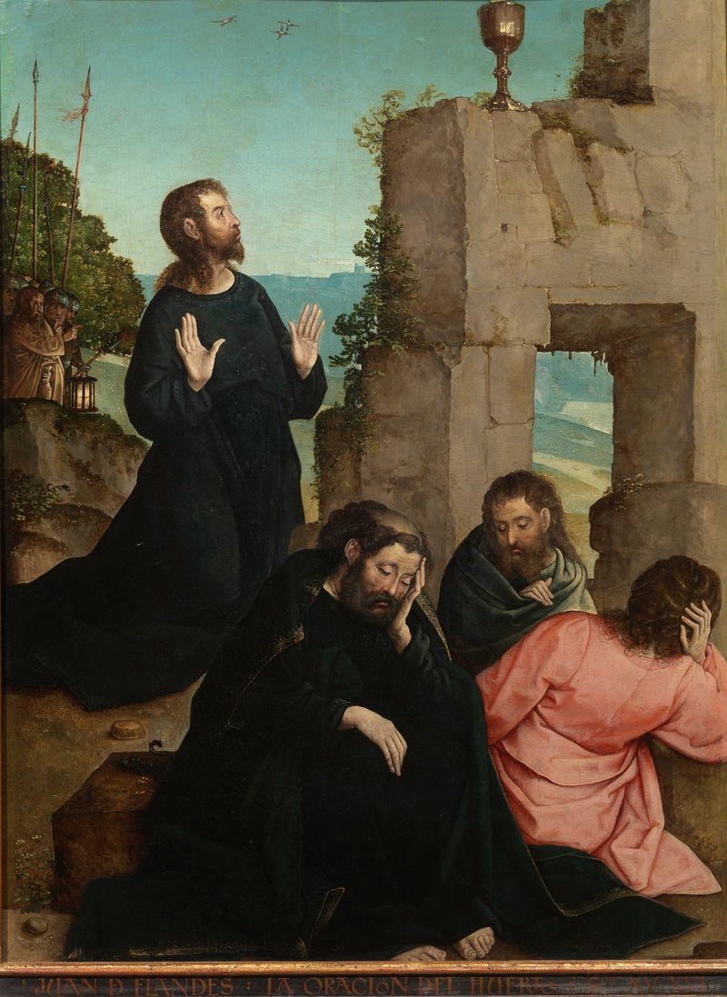 La agonía en el jardín - Juan de Flandes