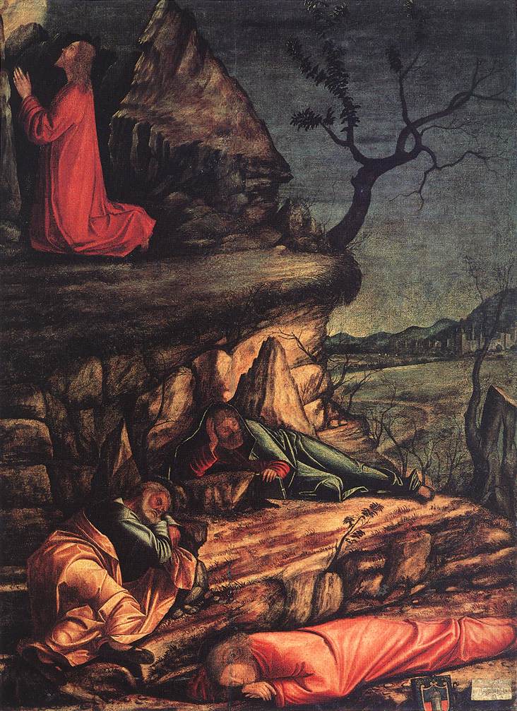 La agonía en el jardín - Vittore Carpaccio