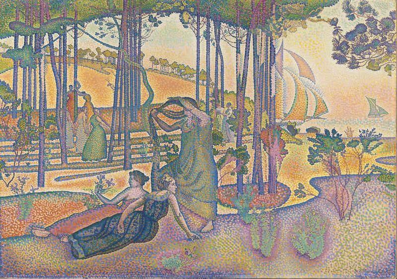 El aire de la noche - Henri-Edmond Cross