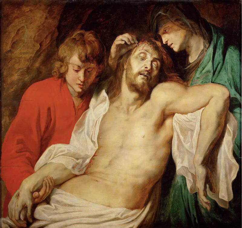 Lamentación de Cristo por María y Juan - Peter Paul Rubens