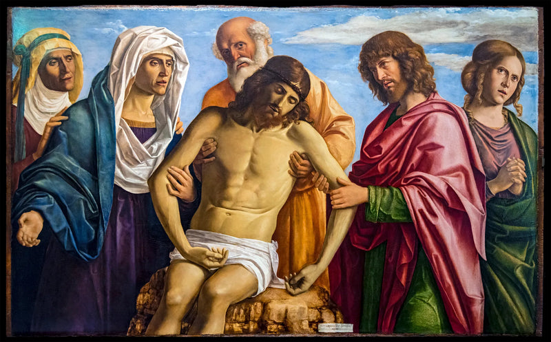 Lamentación sobre el Cristo muerto - Cima da Conegliano