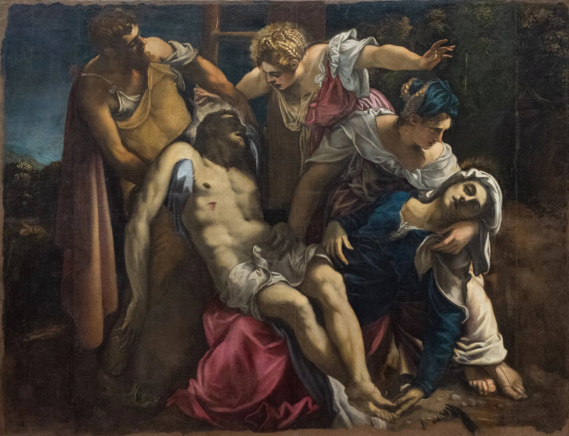Lamentación sobre el Cristo muerto - Jacopo Tintoretto