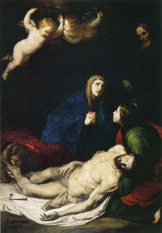 Lamentación sobre el Cristo muerto - Jusepe de Ribera