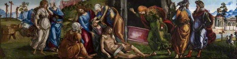 Lamentación sobre el Cristo muerto - Luca Signorelli