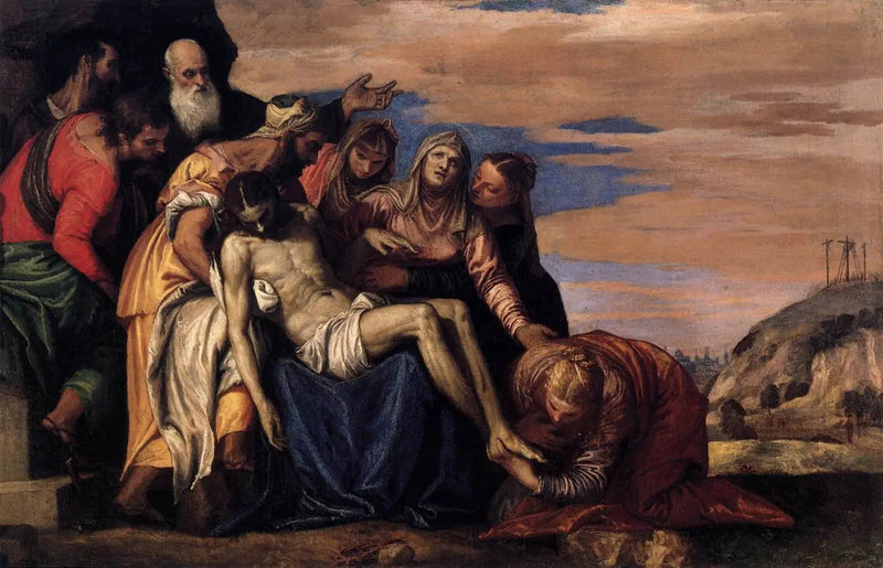 Lamentación sobre el Cristo muerto - Paul Véronèse