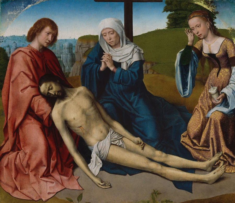 Lamentación sobre el Cuerpo de Cristo - Gérard David
