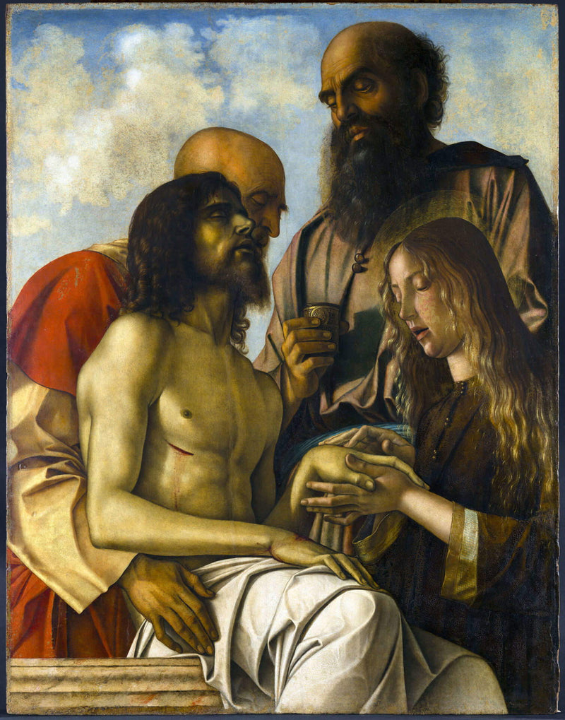 Lamentación sobre el cuerpo de Cristo muerto - Giovanni Bellini
