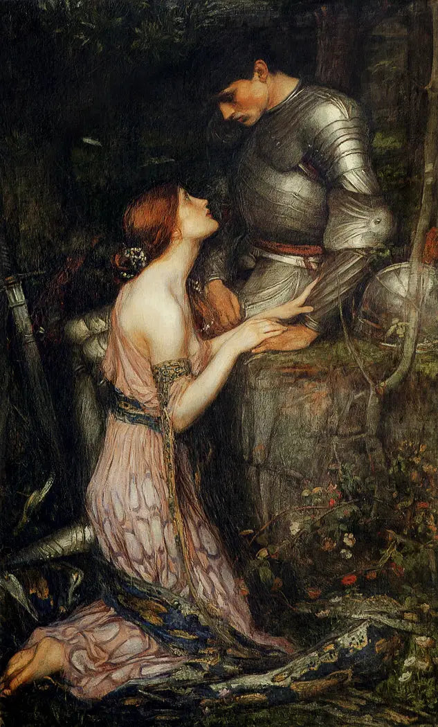 Lamia y el soldado - John William Waterhouse