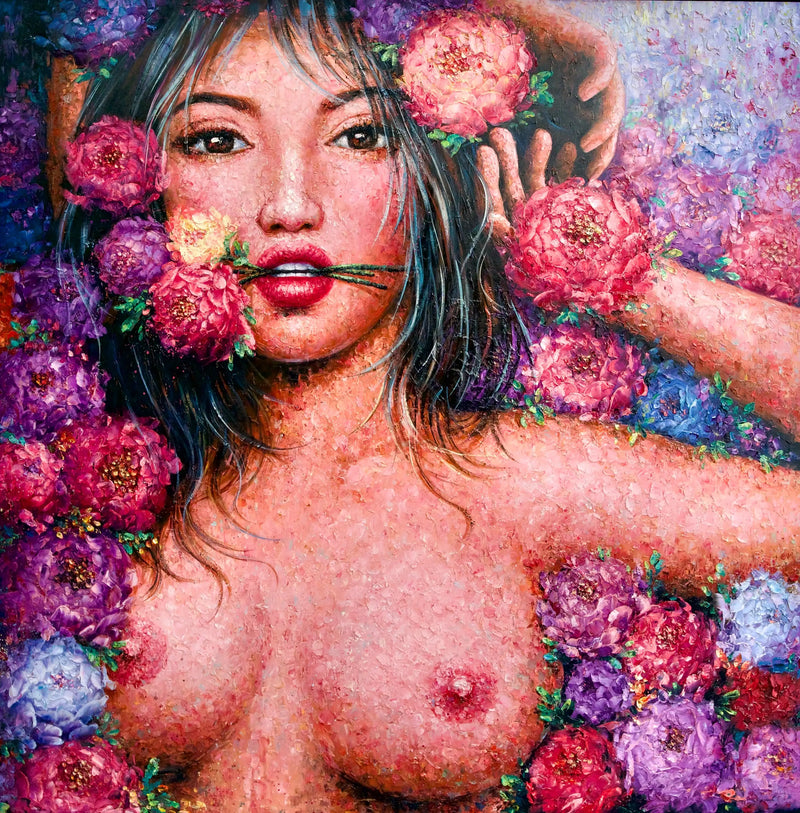 Amor en flor | 200 x 200 cm