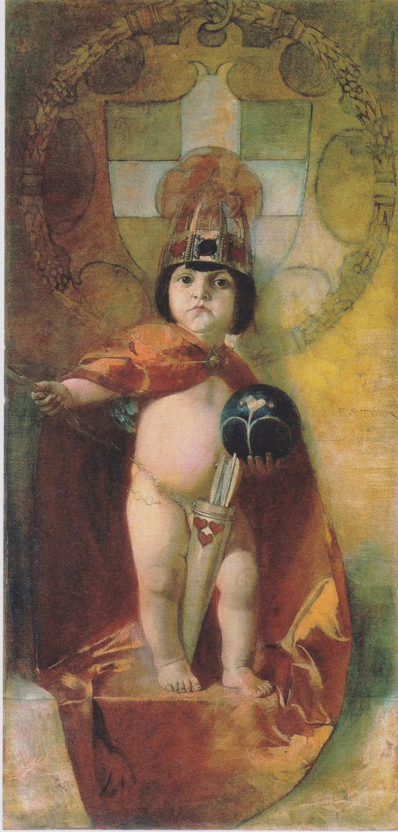 El amor es el emperador - Franz von Stuck