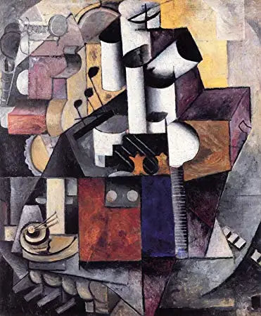 Lámpara / Instrumentos musicales - Kazimir Malevich