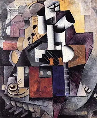 Lámpara / Instrumentos musicales - Kazimir Malevich