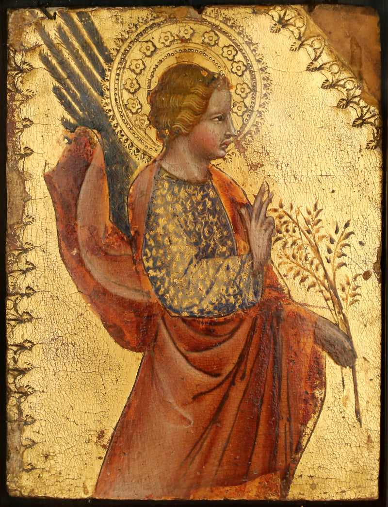 El ángel de la Anunciación - Giovanni di Paolo