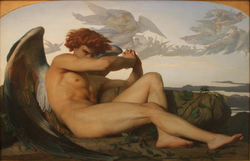 El ángel caído - Alexandre Cabanel