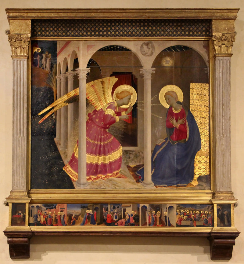 La Anunciación de Cortona - Fra Angelico