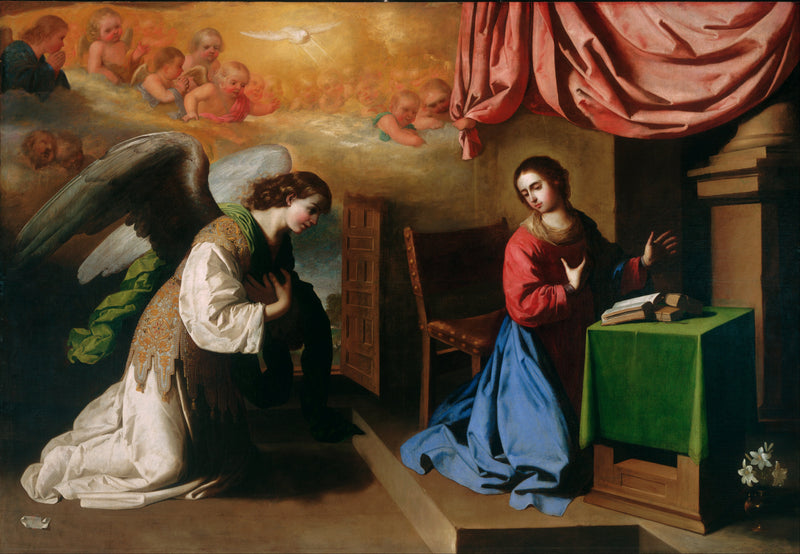 La Anunciación - Francisco de Zurbarán