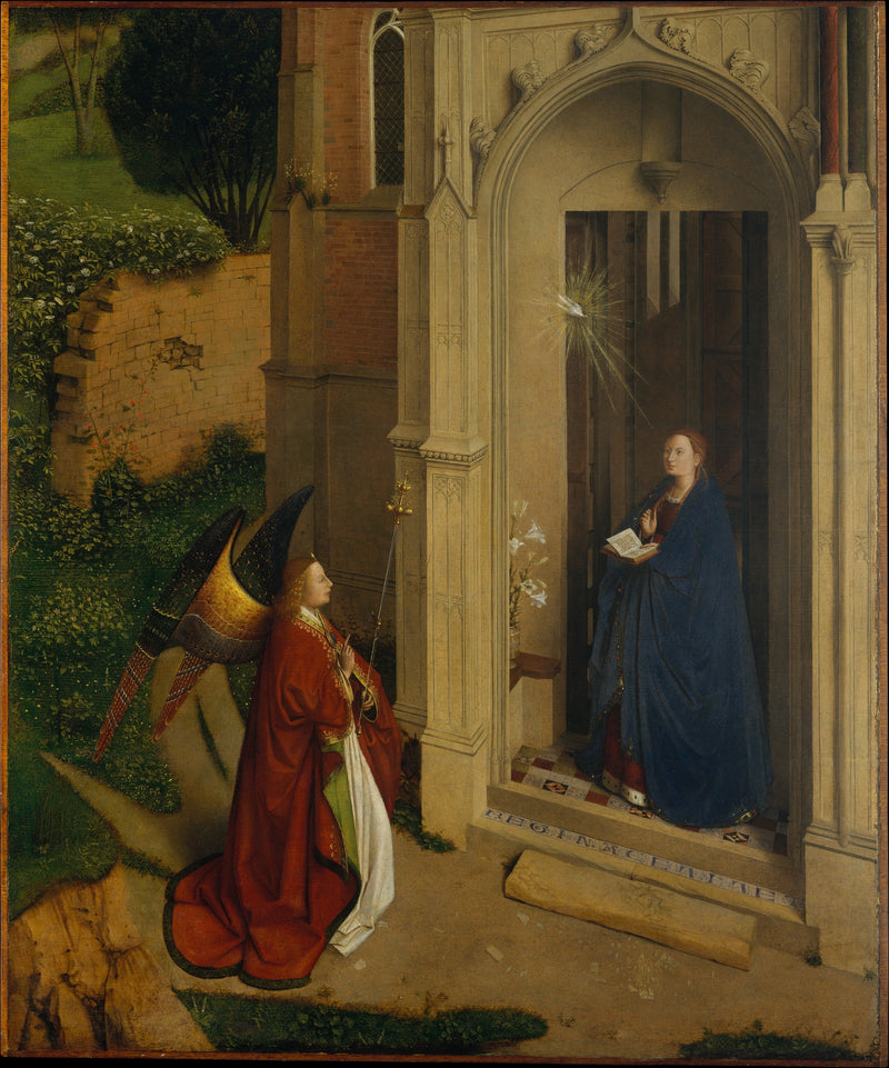 La Anunciación Friedsam - Petrus Christus
