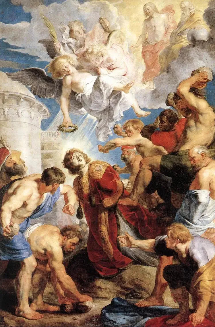 Lapidación de san Esteban - Peter Paul Rubens