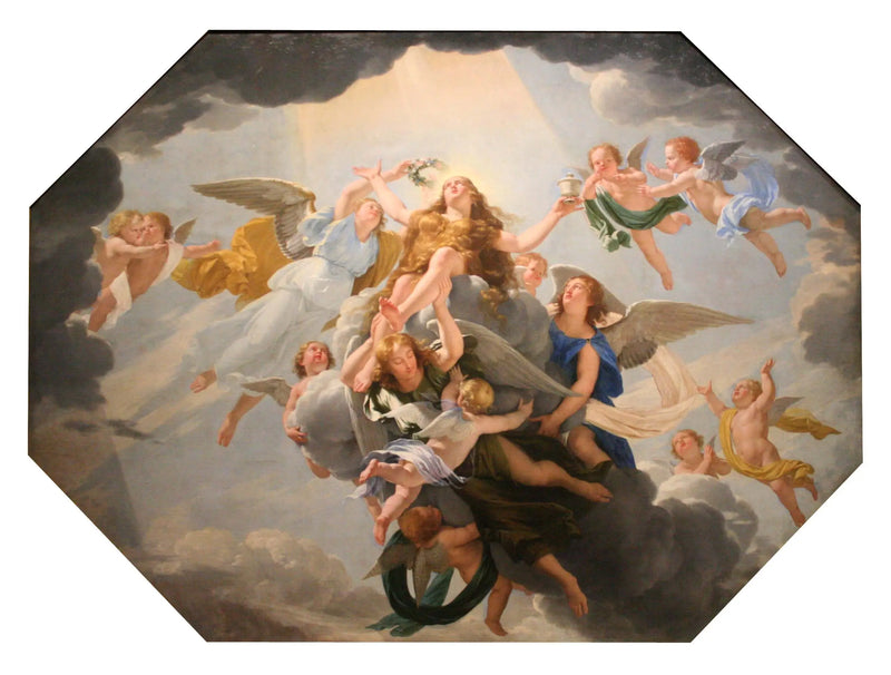 La apoteosis de María Magdalena - Philippe de Champaigne