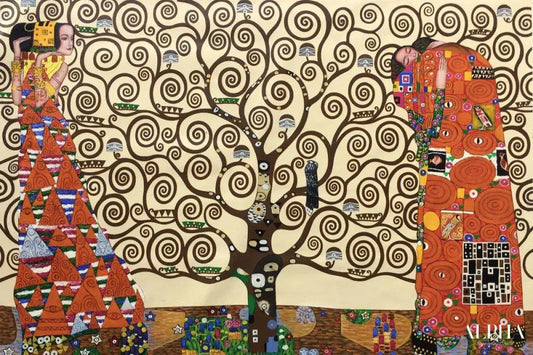 L'arbre de vie frise stoclet - Gustav Klimt - Reproductions de tableaux et peintures haut de gamme