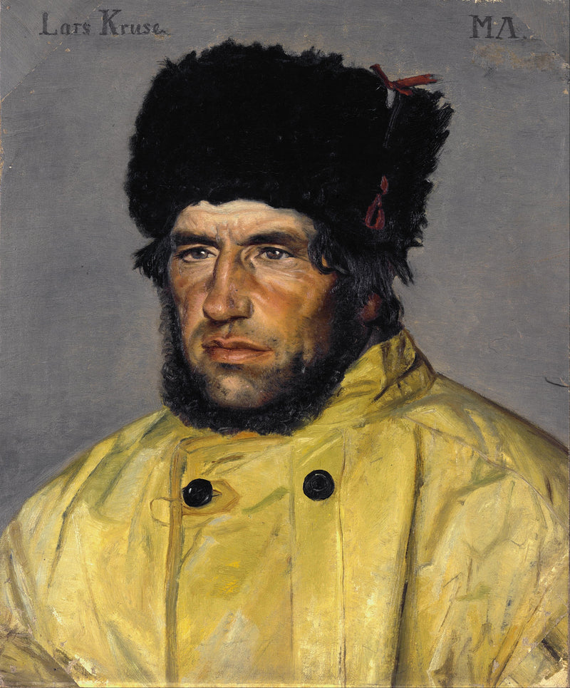 Lars Kruse, jefe de salvamento marítimo - Michael Peter Ancher