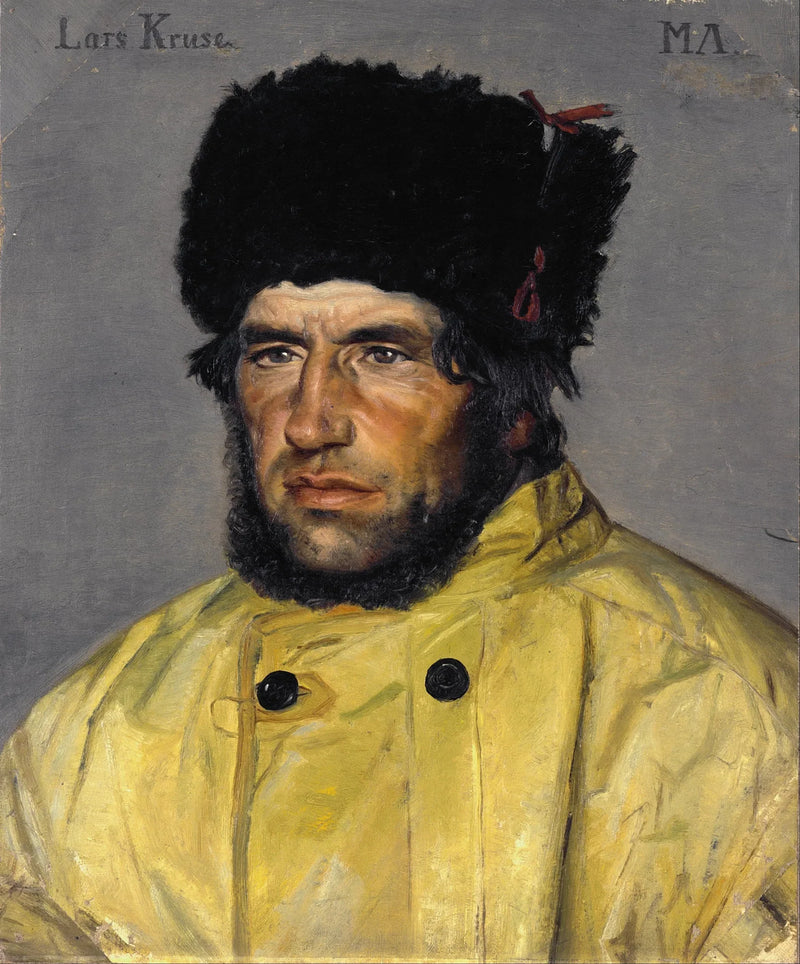 Lars Kruse, jefe de salvamento marítimo - Michael Peter Ancher
