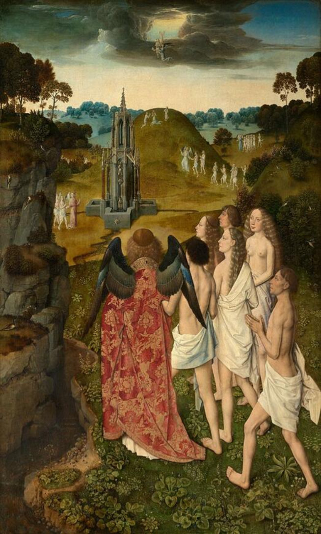 La Ascensión de los Elegidos - Dirk Bouts