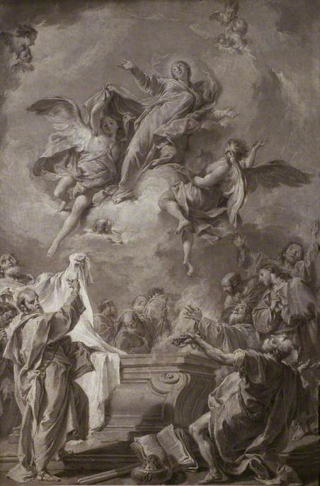 La Asunción de la Virgen - Giovanni Battista Pittoni