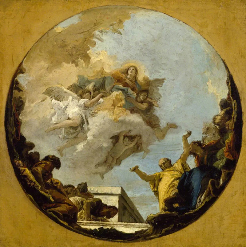 La Asunción de la Virgen - Giovanni Battista Tiepolo