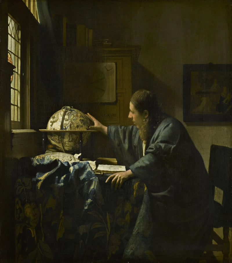 El Astrónomo - Johannes Vermeer