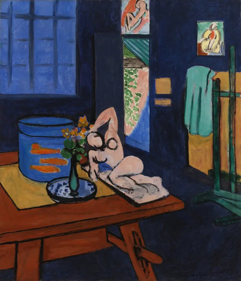 El taller de los peces rojos - Henri Matisse