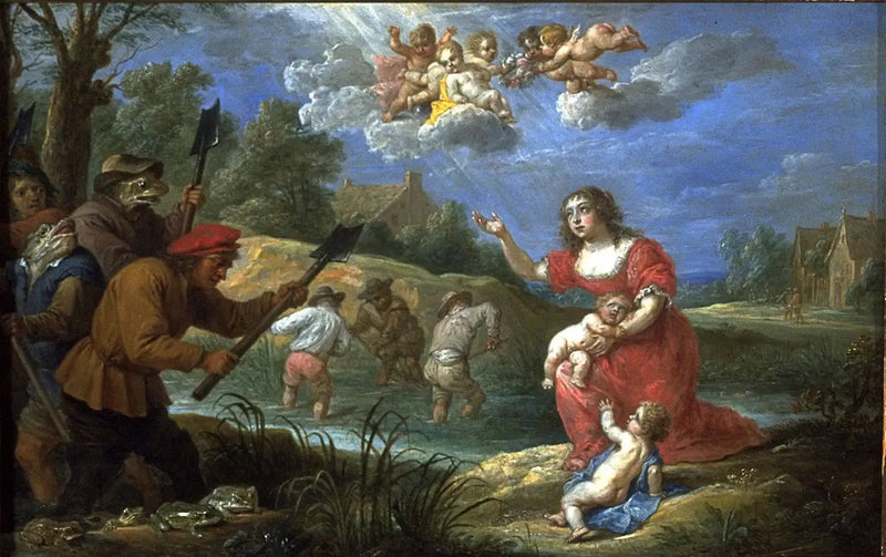 Latón y las ranas - David Teniers el Joven