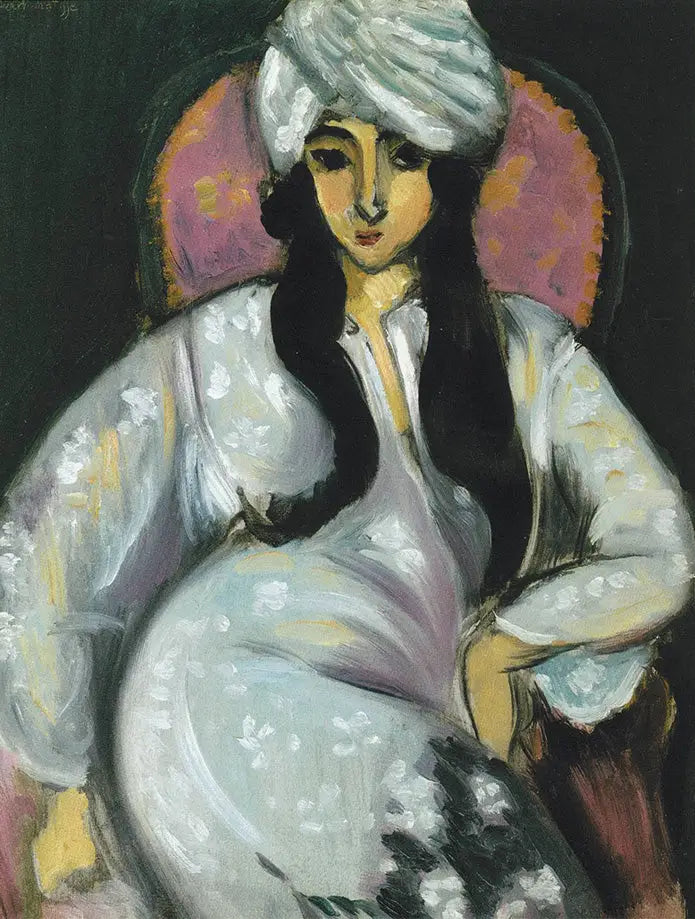 Laurette con turbante blanco - Henri Matisse