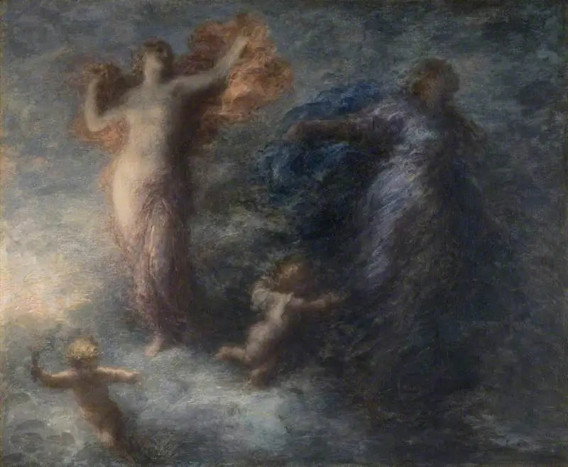 La Aurora y la Noche - Henri Fantin-Latour