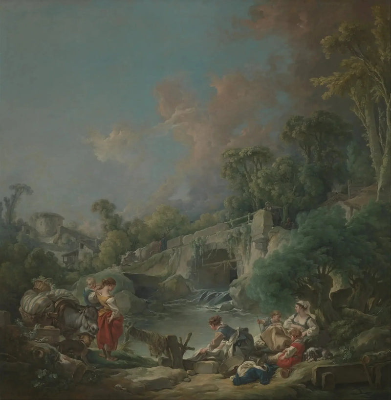 Lavanderas - François Boucher