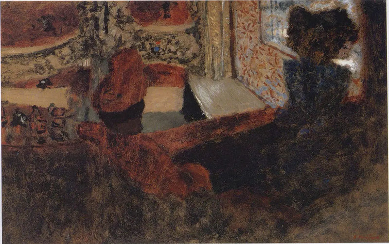 La primera escena en el teatro Antoine - Édouard Vuillard