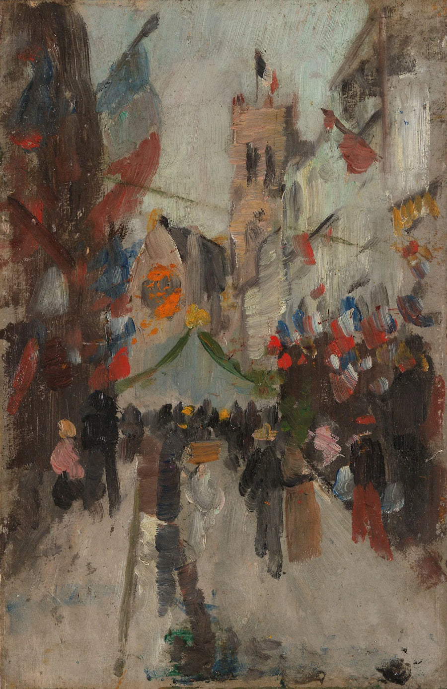 14 de julio – Dieppe – Frits Thaulow