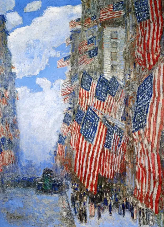 El 4 de julio de 1916 - Childe Hassam