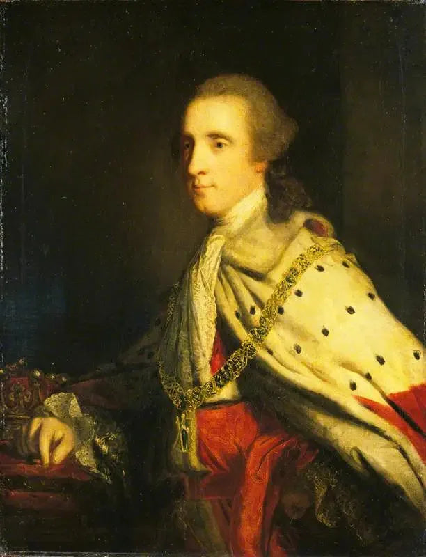 El 4º duque de Queensberry (« Old Q ») en el papel del conde de March - Joshua Reynolds