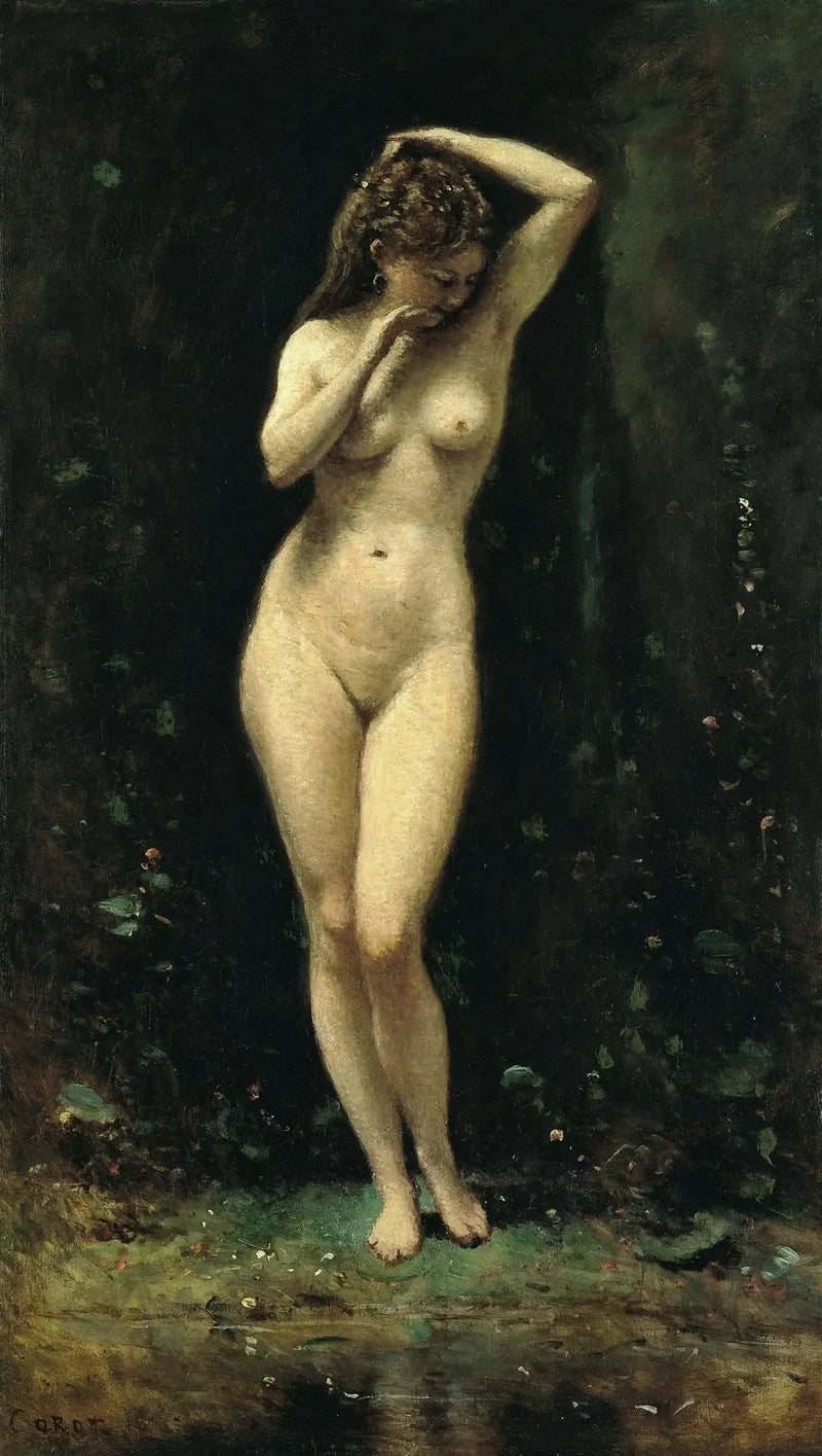 El baño de Diana (La Fontaine) - Jean-Baptiste Camille Corot