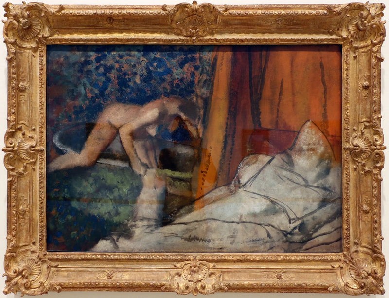 El baño - Edgar Degas