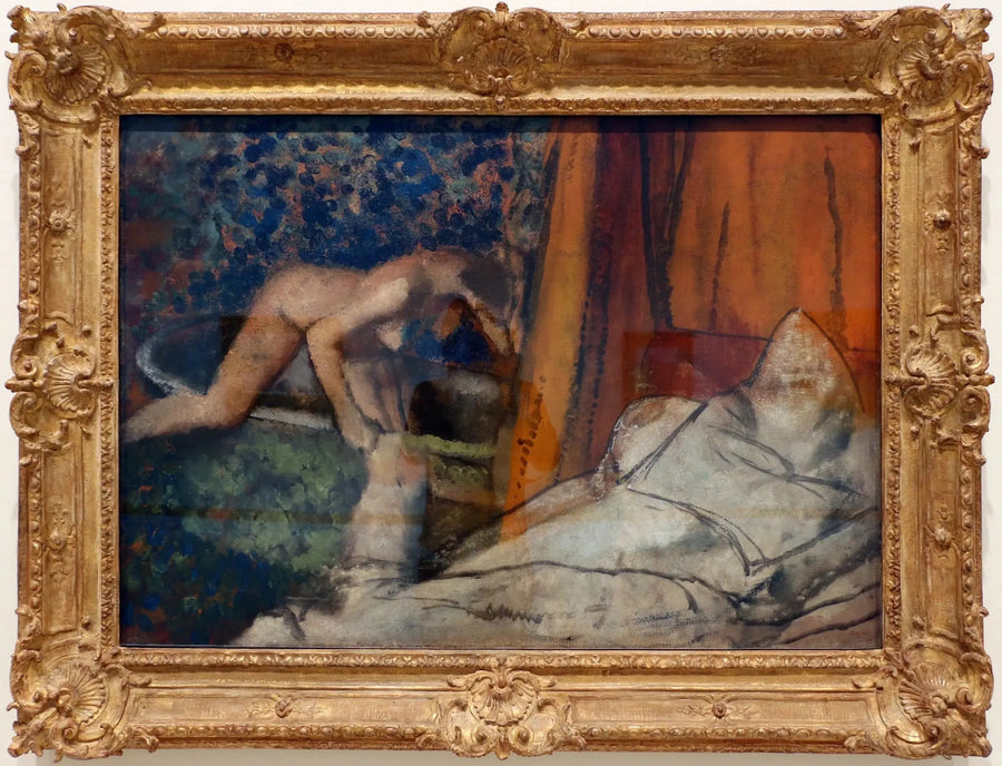 El baño - Edgar Degas