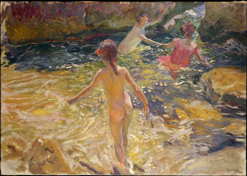 El Baño - Joaquín Sorolla