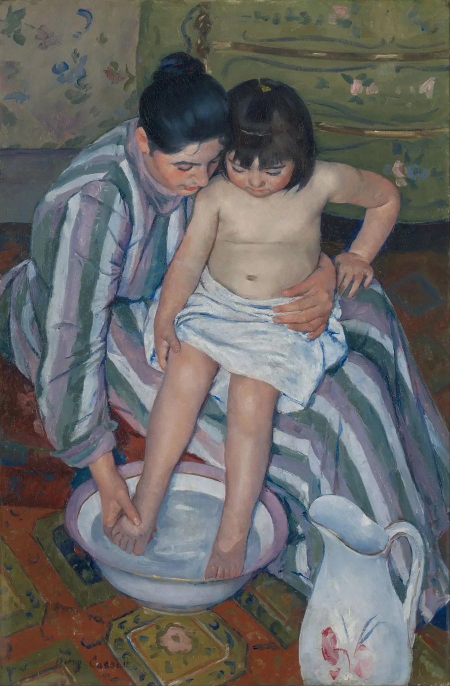 El Baño - Mary Cassatt