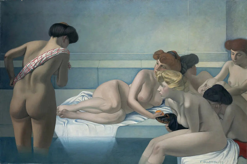 El Baño turco - Félix Vallotton