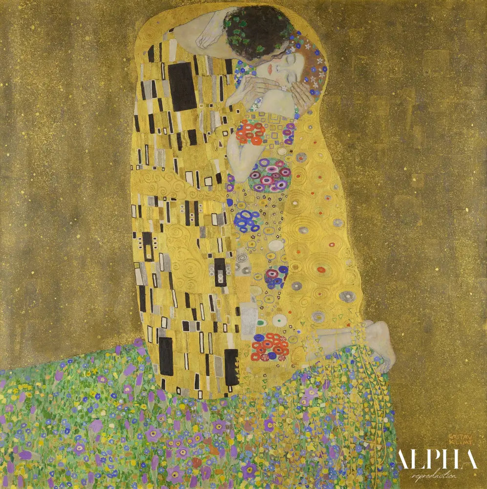 Le baiser - Gustav Klimt - Reproductions de tableaux et peintures haut de gamme