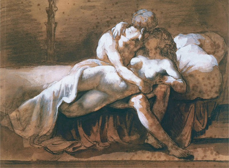 El Beso - Théodore Géricault